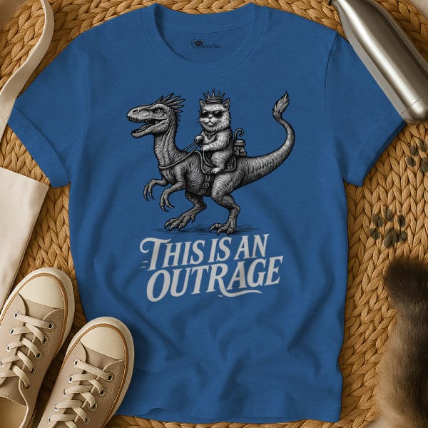 MewTee Blue / S Outrage T Shirt