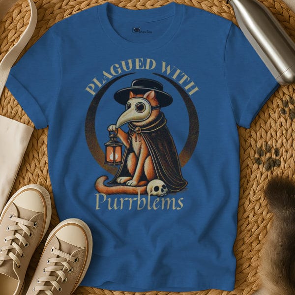 MewTee Blue / S Plague Doctor Shirt | Cat Tee
