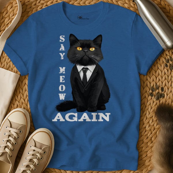 MewTee Blue / S Pulp Fiction Shirt | Cat Tee