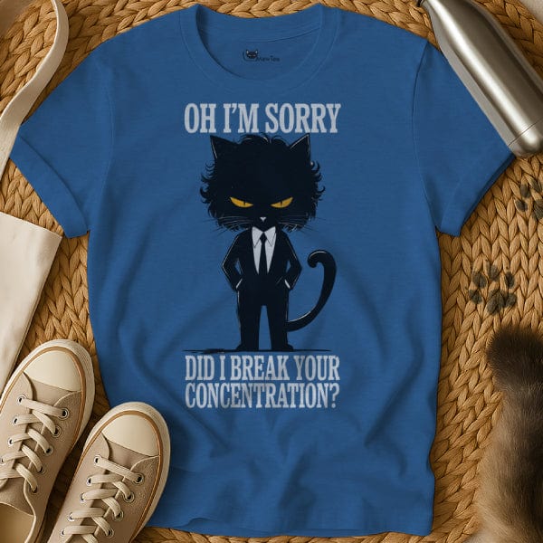 MewTee Blue / S Pulp Fiction T Shirt | Cat Tee
