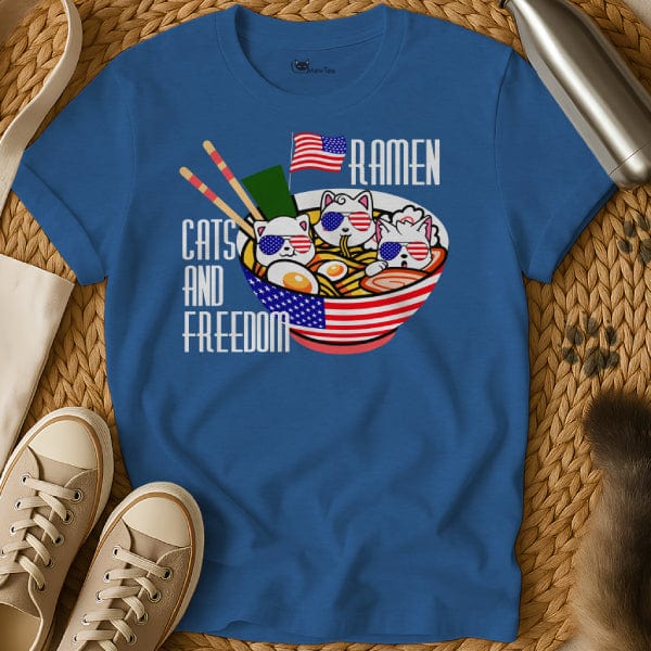 MewTee Blue / S Ramen Shirt | Cat Tee