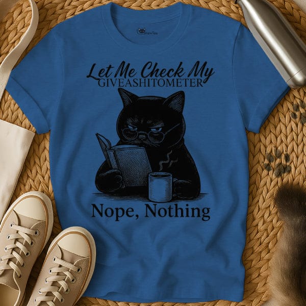 MewTee Blue / S Sarcastic Cat Tee