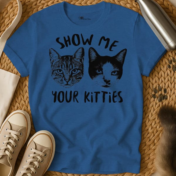 MewTee Blue / S Show Me Your Kitties Shirt