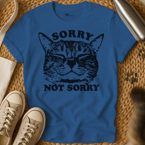 MewTee Blue / S Sorry Not Sorry Shirt