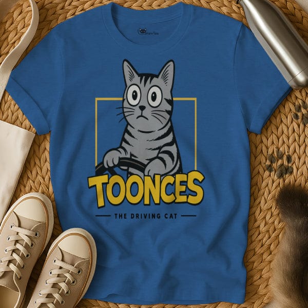 MewTee Blue / S Toonces the Driving Cat Tee