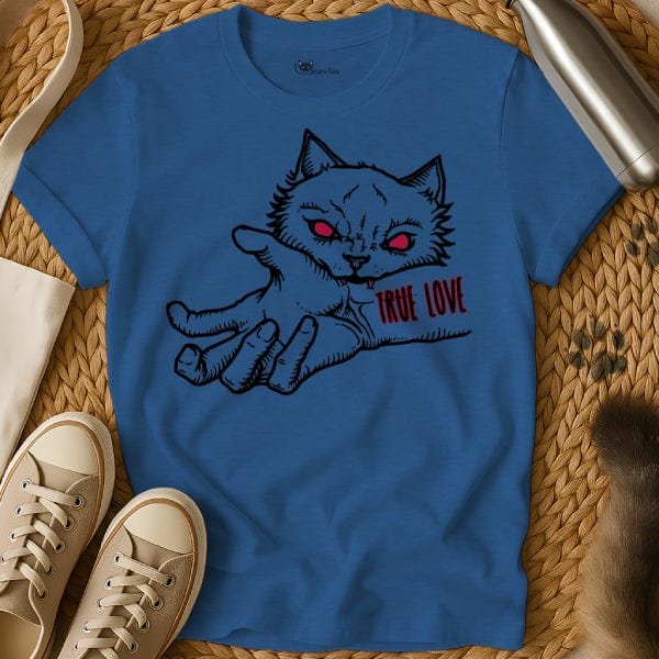 MewTee Blue / S True Love Shirt | Cat Tee