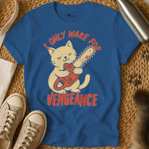 MewTee Blue / S Vengeance T Shirt | Cat Tee