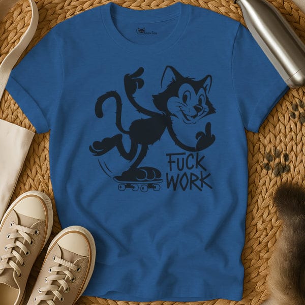 MewTee Blue / S Work Hate Tee