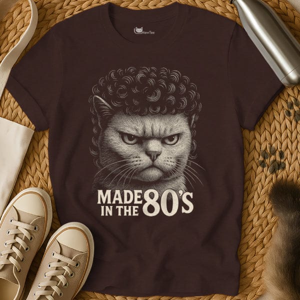 MewTee Dark Chocolate / S 80s Shirt