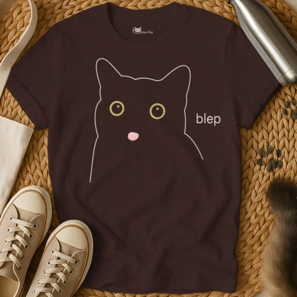 MewTee Dark Chocolate / S Blep Shirt | Cat Tee
