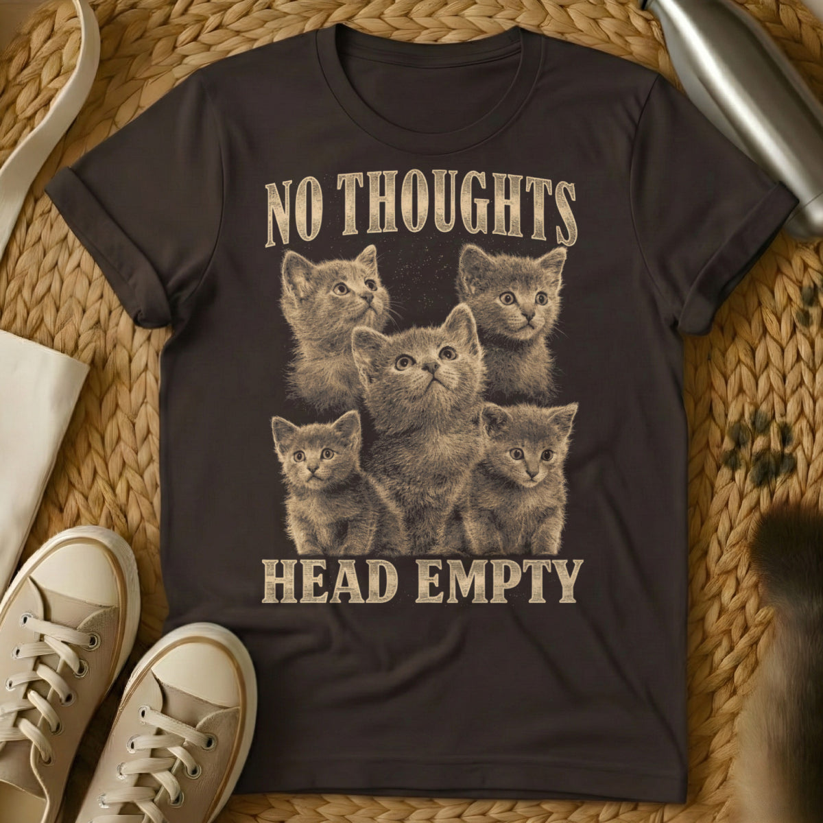 MewTee Dark Chocolate / S Brain Fog Tee