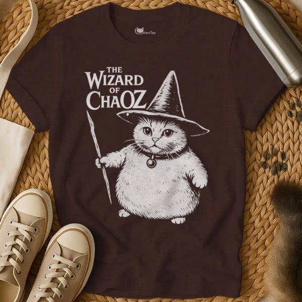 MewTee Dark Chocolate / S Cat Wizard Shirt