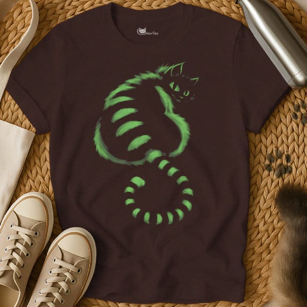 MewTee Dark Chocolate / S Cheshire Cat Shirt