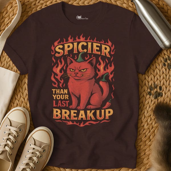 MewTee Dark Chocolate / S Chilli Shirt | Cat Tee