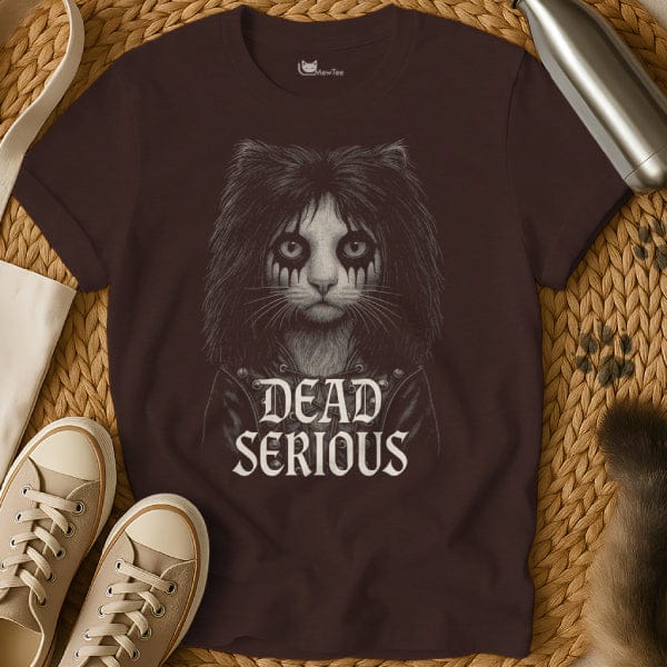 MewTee Dark Chocolate / S Dead Serious Shirt