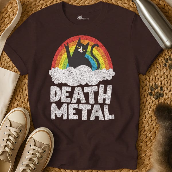 MewTee Dark Chocolate / S Death Metal Shirt