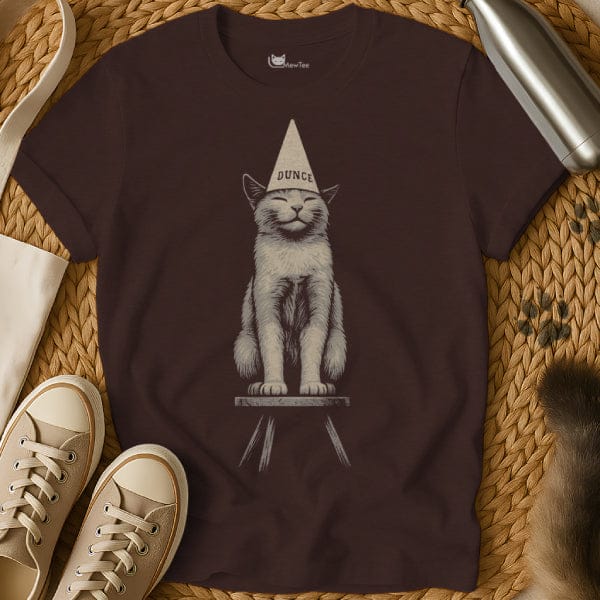 MewTee Dark Chocolate / S Dunce Shirt