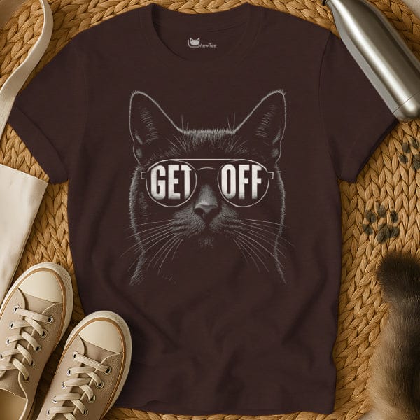 MewTee Dark Chocolate / S Get Off Shirt