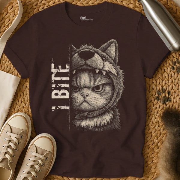 MewTee Dark Chocolate / S I Bite Shirt