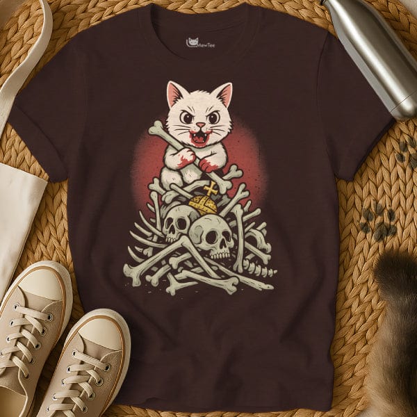 MewTee Dark Chocolate / S Killer Cat Tee