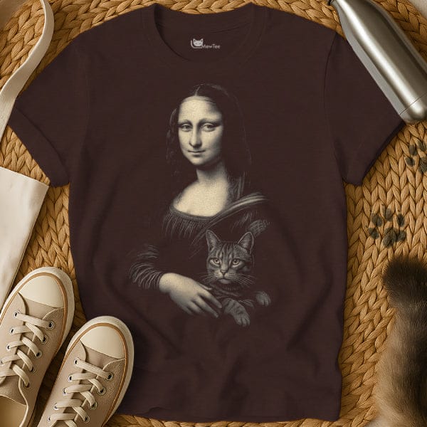 MewTee Dark Chocolate / S Mona Lisa T Shirt