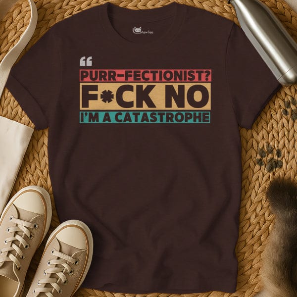 MewTee Dark Chocolate / S Perfection Shirt | Cat Tee