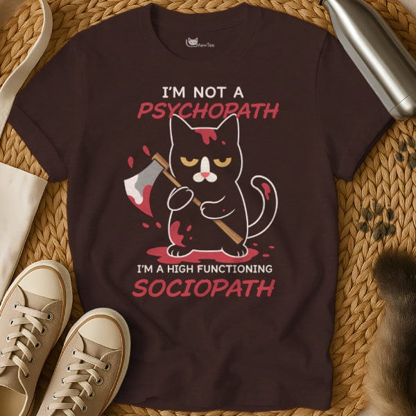 MewTee Dark Chocolate / S Psychopath Shirt