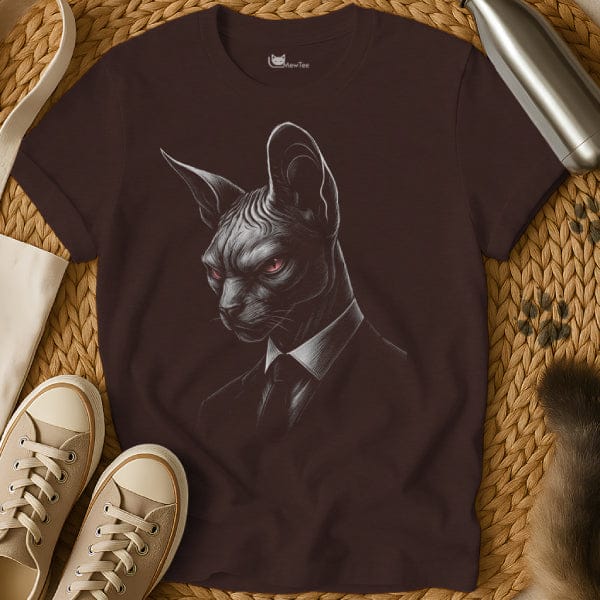 MewTee Dark Chocolate / S Sphynx Cat T Shirt