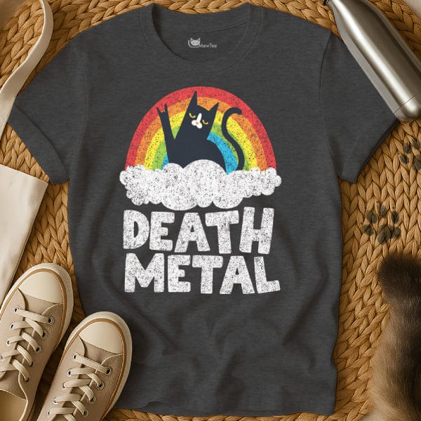 MewTee Dark Heather / S Death Metal Shirt