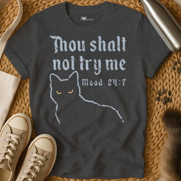 MewTee Dark Heather / S Mood Shirt | Cat Tee