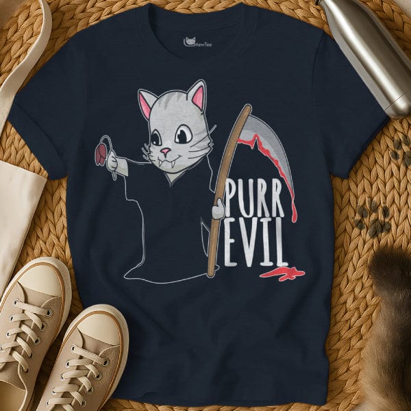 MewTee Evil Shirt | Cat Tee