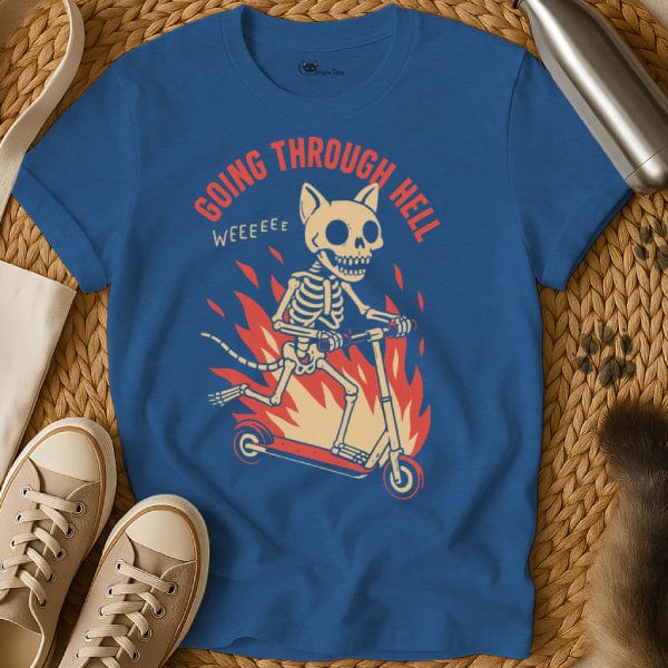 MewTee Going Through Hell | Cat Tee