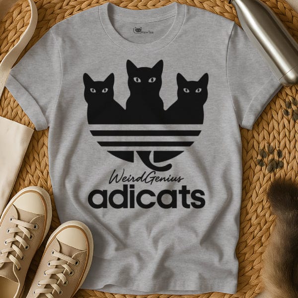 MewTee Gray / S Adicats Shirt | Cat Tee