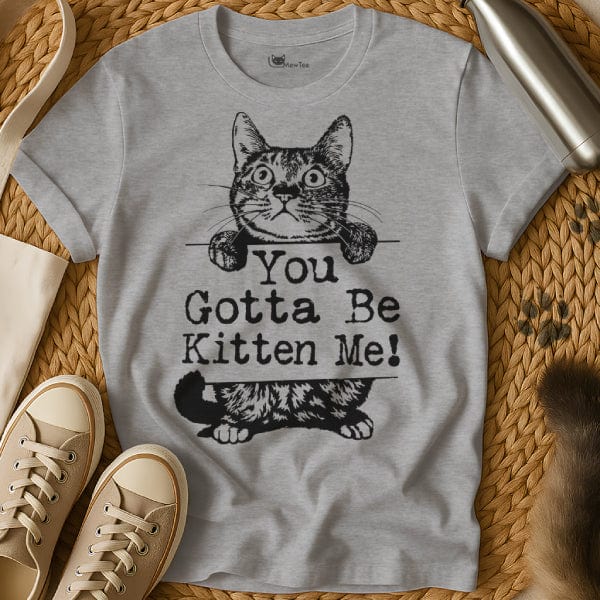 MewTee Gray / S Are You Kitten Me Tee
