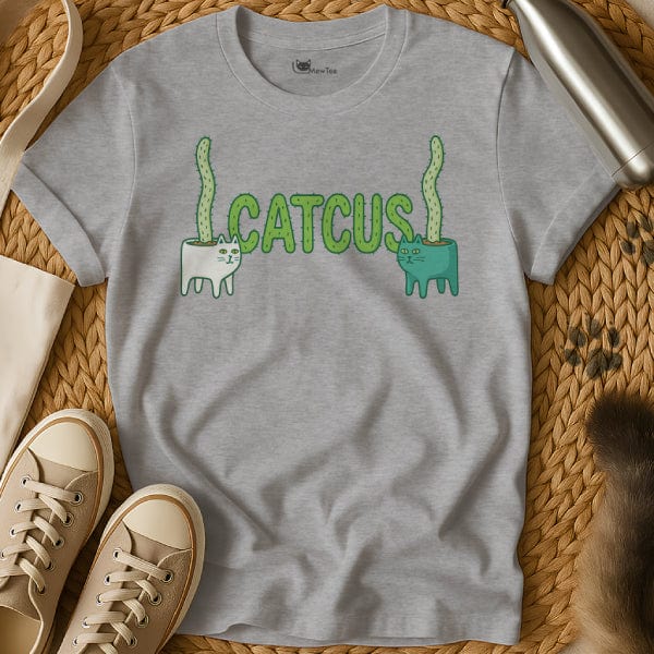 MewTee Gray / S Cactus Shirt