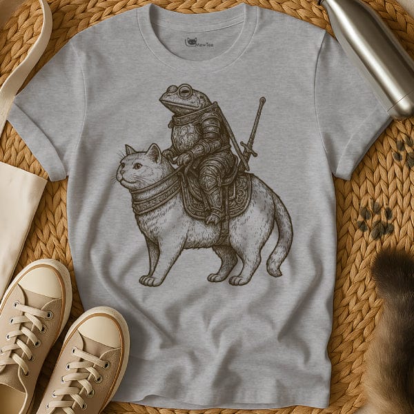 MewTee Gray / S Cat Frog Shirt