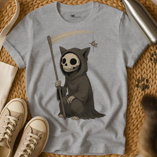 MewTee Gray / S Cat Reaper | Cat Tee