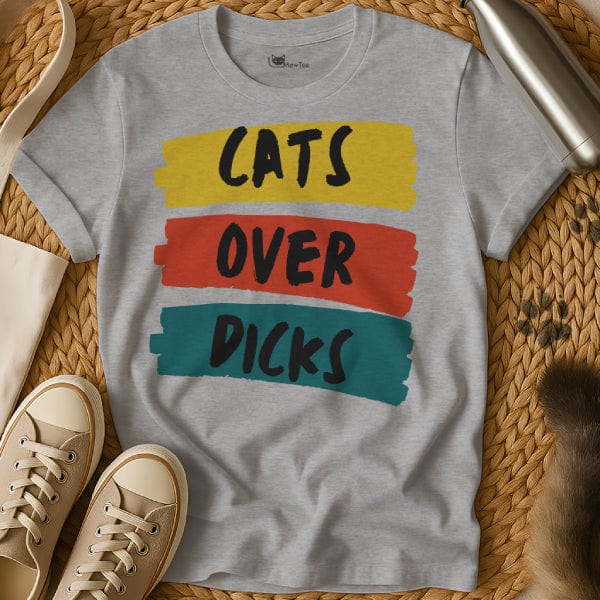 MewTee Gray / S Cat Sarcasm Shirt | Cat Tee