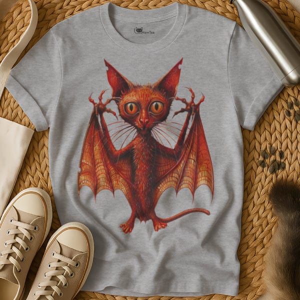 MewTee Gray / S Dracula Shirt | Cat Tee
