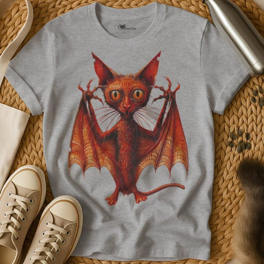 MewTee Gray / S Dracula Shirt | Cat Tee