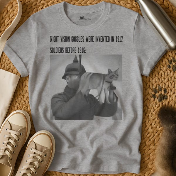 MewTee Gray / S History Shirt
