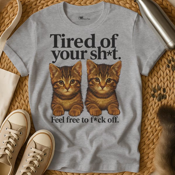 MewTee Gray / S I’m Tired T Shirt
