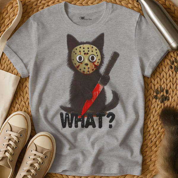 MewTee Gray / S Jason Shirt | Cat Tee