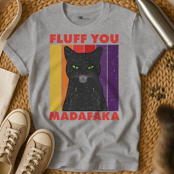 MewTee Gray / S Madafakas Shirt | Cat Tee