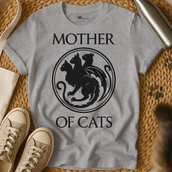 MewTee Gray / S Mother of Cats Shirt | Cat Tee