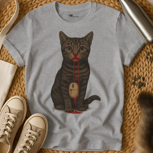 MewTee Gray / S Mouse Shirt | Cat Tee