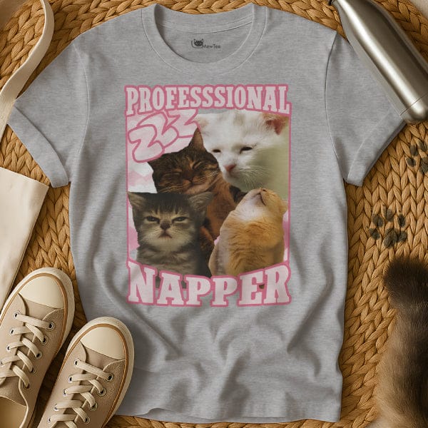 MewTee Gray / S Nap T Shirt