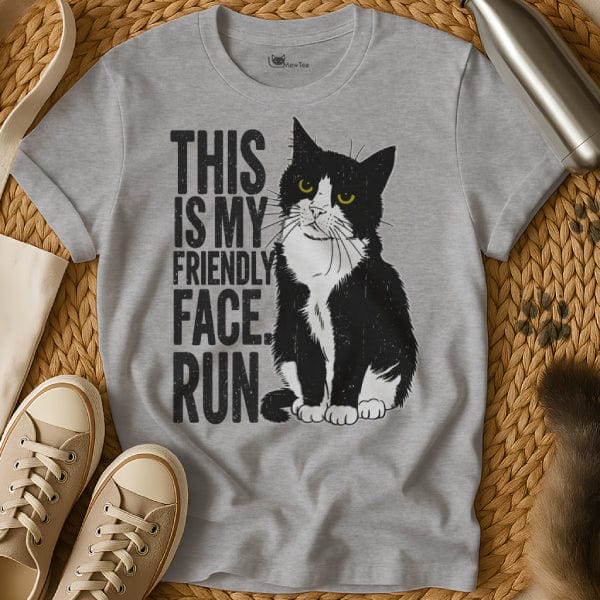 MewTee Gray / S Not Friendly Shirt