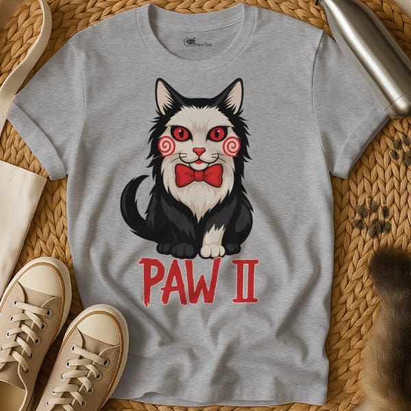 MewTee Gray / S Paw Shirt | Cat Tee