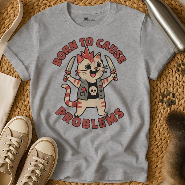 MewTee Gray / S Rebel Shirt